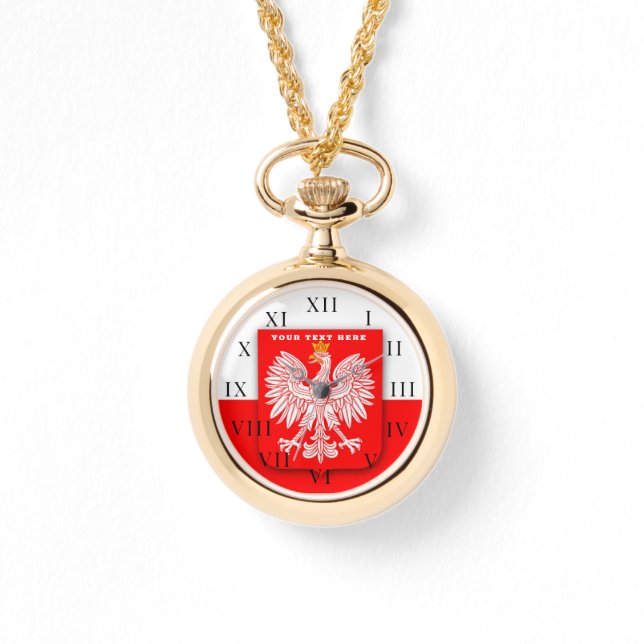 Montre Polonais Polska Polski Emblem (Recto)