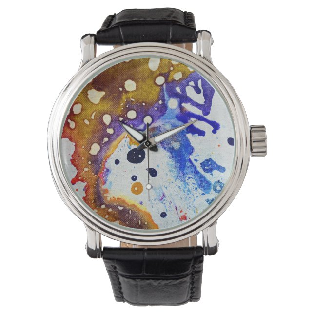 Montre Polychromoptique #1B par Michael Moffa (devant)