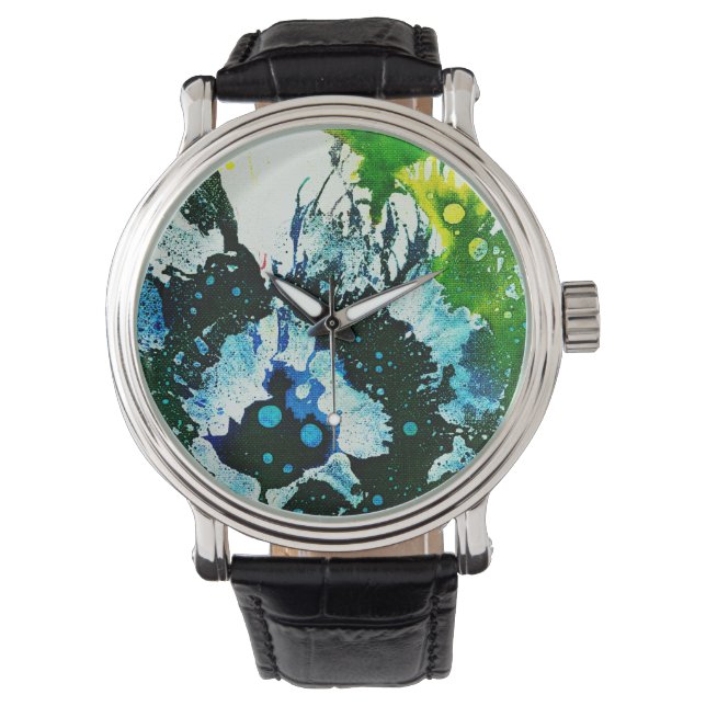 Montre Polychromoptique #2C par Michael Moffa (devant)