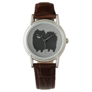 Montre Pomeranian noir