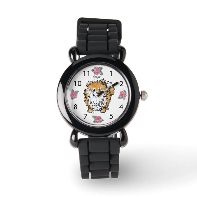Montre Poméranienne KiniArt (Recto)