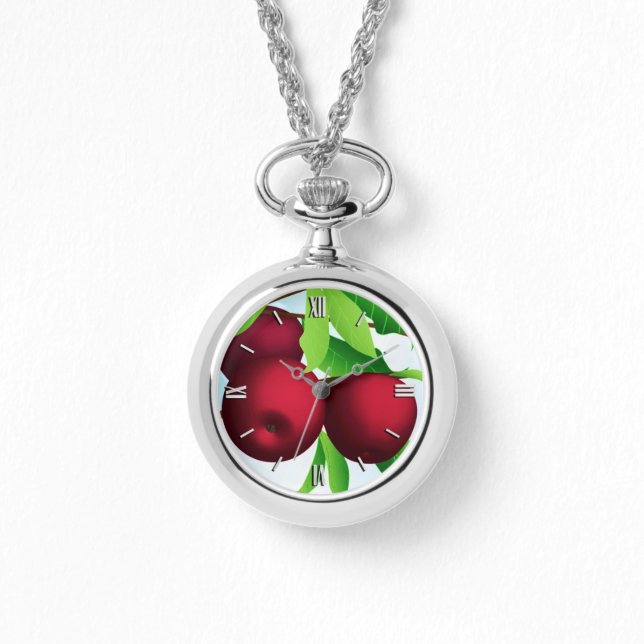 Montre "Pommes sur une branche" (Recto)