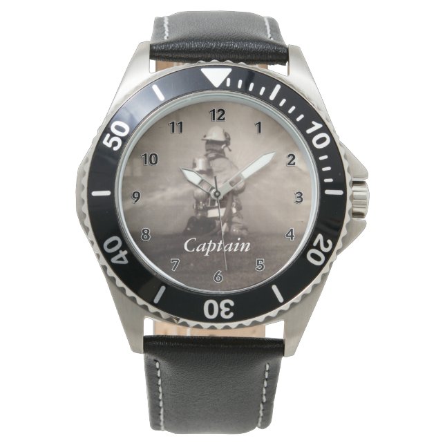 Montre Pompier Travailler Les Lignes (devant)