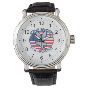 Montre Ponceuses de Bernie pour le président avec Eagle