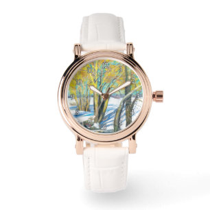 Montre pont en hiver