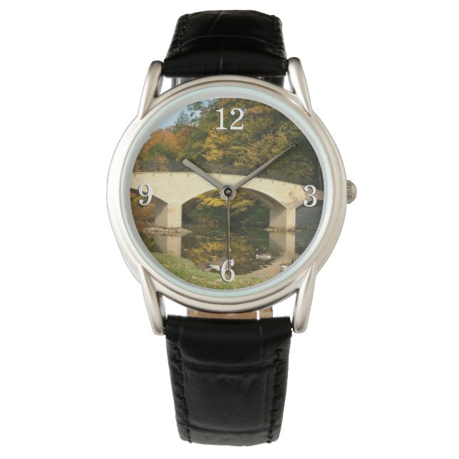 Montre Pont Rainbow à l'automne au Grove City College (devant)