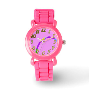 Montre Popcorn Anime Big Arch Pink Regarder eWatch
