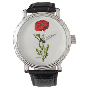 Montre Poppies florales vintages des années 1800
