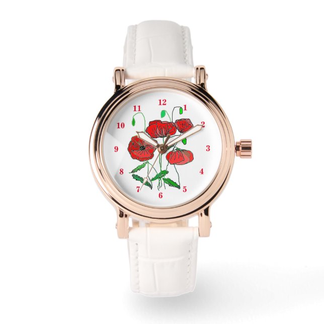 Montre Poppies Watch (Recto)