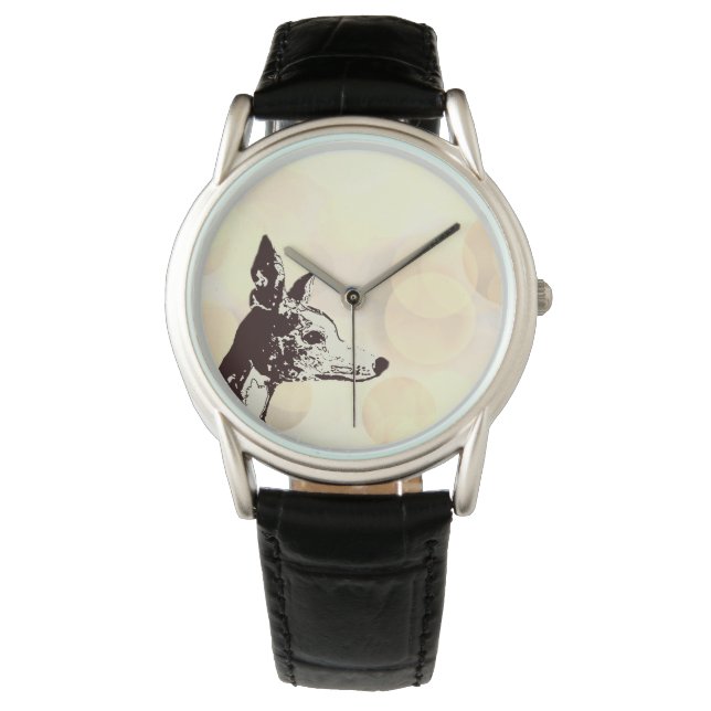 Montre Porte - clé Whippet (devant)