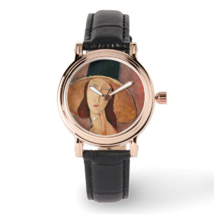 Montre Portrait de Jeanne Hebuterne dans un grand casquet