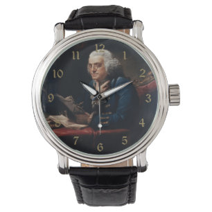Montre Portrait de pouce, Benjamin Franklin Père fondateu