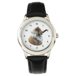 Montre Portrait de Rough Collie