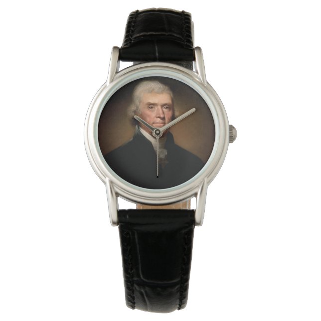 Montre Portrait de Thomas Jefferson (par Rembrandt Peale) (devant)