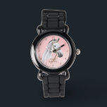 Montre Portrait du Cheval Blanc poney les filles regarden<br><div class="desc">Portrait Cheval Blanc cowgirl équestre nom personnalisé enfants montre,  cheval amoureux cadeau,  cadeau pour les filles</div>