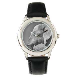 Montre Portrait éléphant