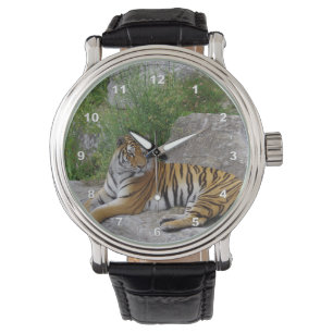Montre Portrait photo d'un tigre de Sibérie