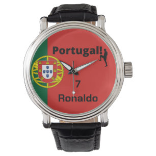 Montre Portugal Soccer, personnalisable