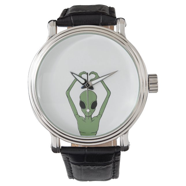 Montre Pose du cœur extraterrestre (devant)