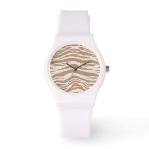 MONTRE POSTER DE ANIMAL NEUTRAL ZEBRA REGARDE BLANCHE PER