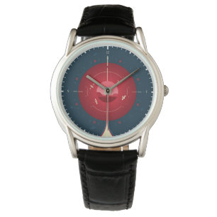 Montre Poster de l'horloge atomique Deep Space, version r