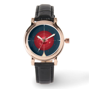 Montre Poster de l'horloge atomique Deep Space, version r