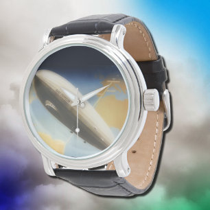 Montre poster de voyage vintage Graf Zeppelin