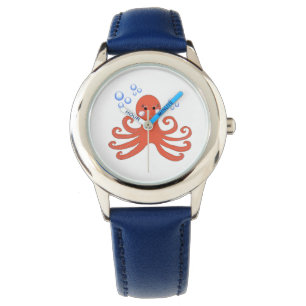 Montre Poulpe de dessin animé fantaisiste