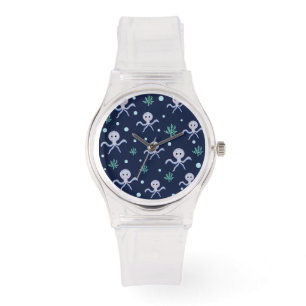 Montre Poulpe sous la mer motif pour enfants