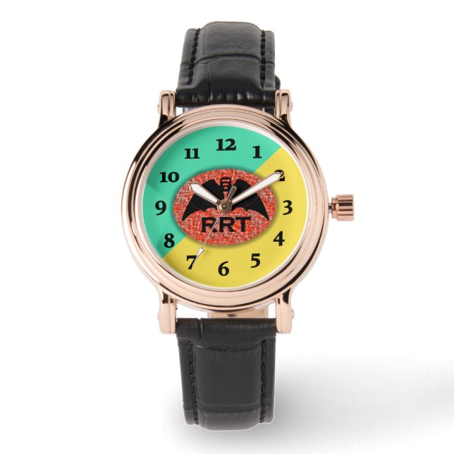 Montre POUMONS RESPIRATOIRES RRT SIGNALER par Slipperywin (Recto)
