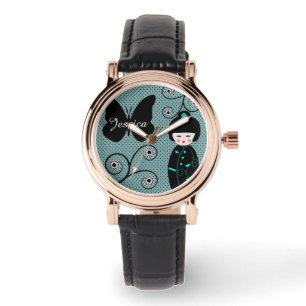 Montre Poupée japonaise en Kimono Cute