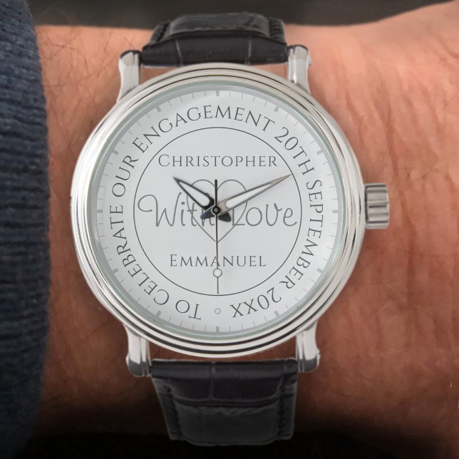 Montre Pour célébrer nos fiançailles (Créateur téléchargé)