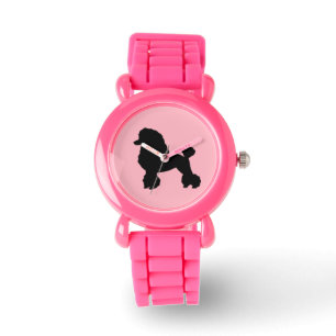 Montre pour enfant de jupe rose des années 50