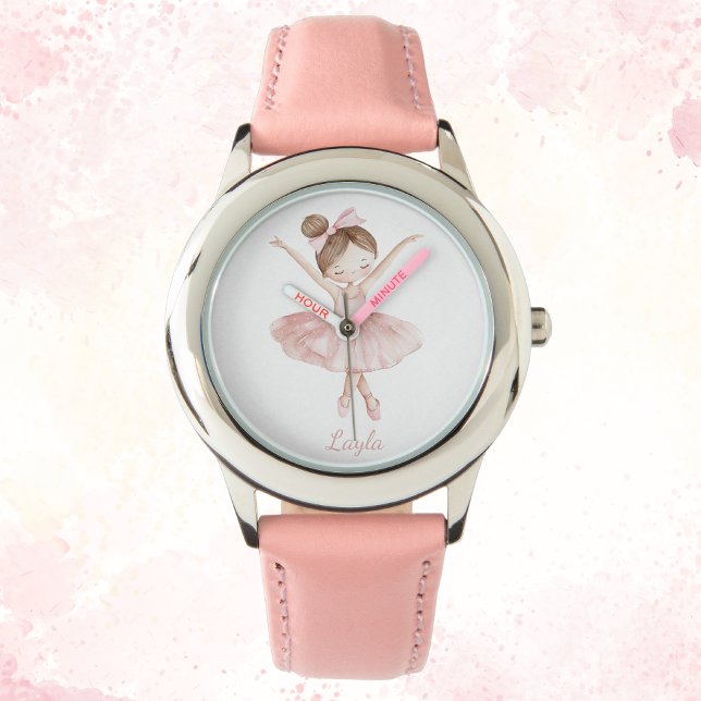 Montre pour enfants Ballerina personnalisée (Créateur téléchargé)