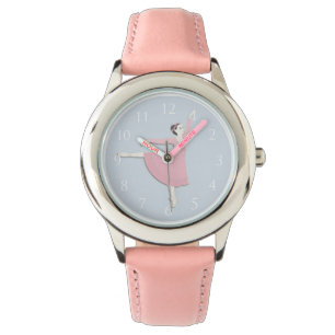 Montre pour enfants Ballerina rose