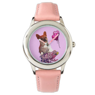 Montre pour enfants bouledogue français