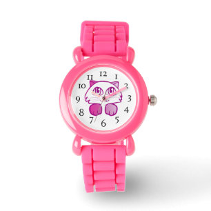 Montre pour enfants - Chat