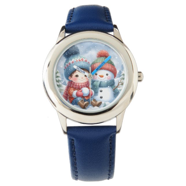 Montre pour enfants eWatch Festive Noël (devant)
