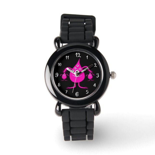 Montre pour enfants Silly Monsters (Recto)