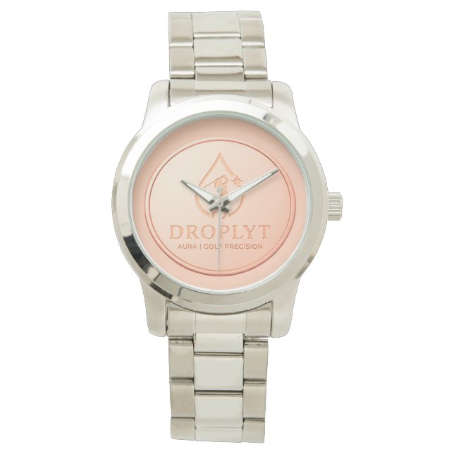 Montre pour femme Droplyt Golf Aura Logo (devant)