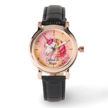 Montre pour femme Licorne Magique