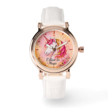Montre pour femme Licorne Magique