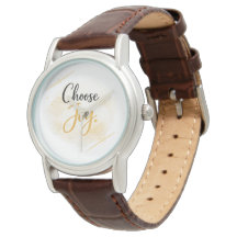 Montre pour femmes « Choisissez la joie »