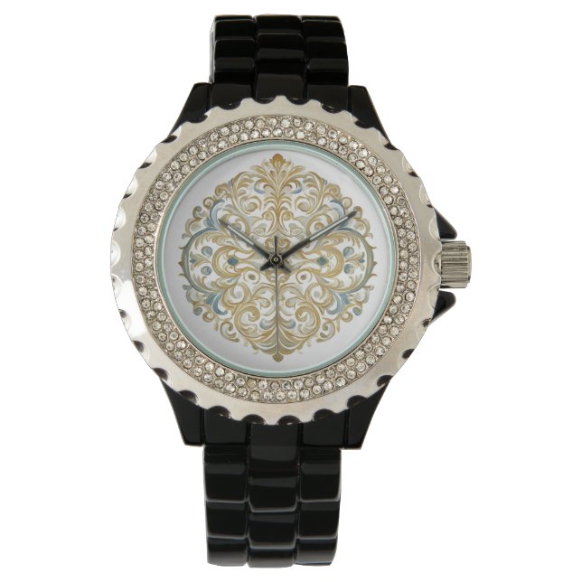 Montre pour femmes, modèle de motif Mozaik eWatch  (devant)
