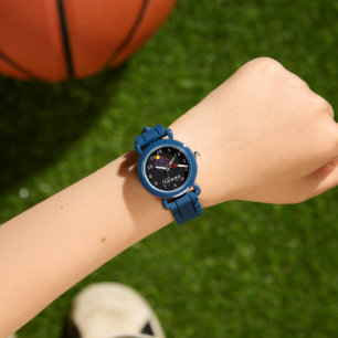 Montre Pourpre inoxydable de tennis de l'encadrement