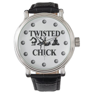 Montre Poussin tordu de yoga