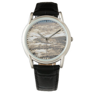 Montre Poutres De Soleil Au Large De L'Océan Atlantique