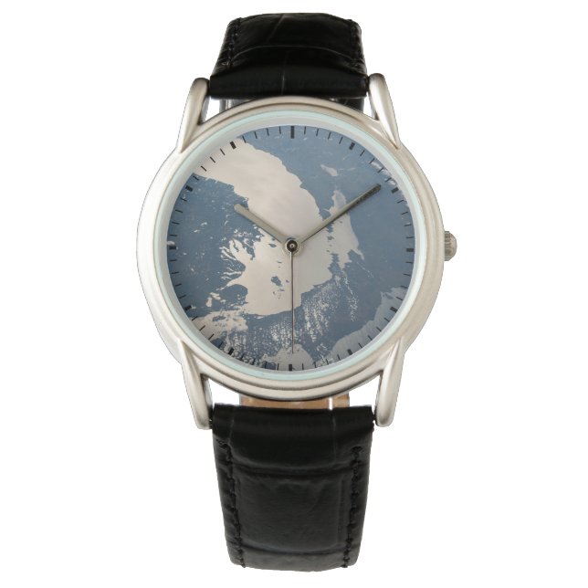 Montre Poutres Sunglint Au Bord Du Lac Michigan (devant)