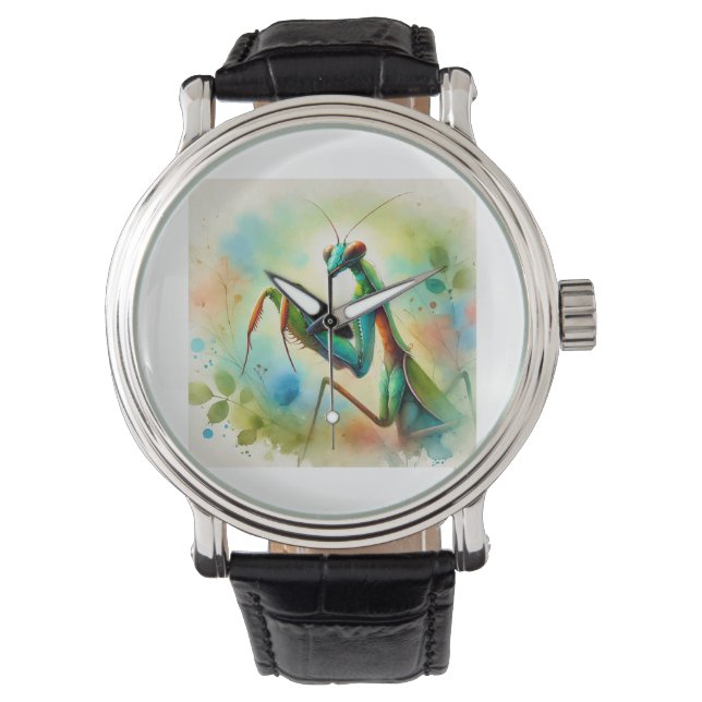 Montre Praying Mantis 031024AREF144 - Watercolor (devant)