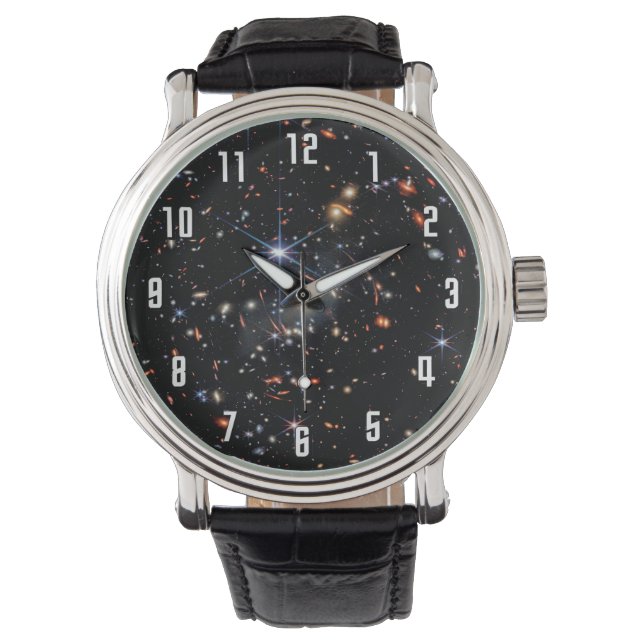 Montre Premier champ profond du télescope spatial James-W (devant)
